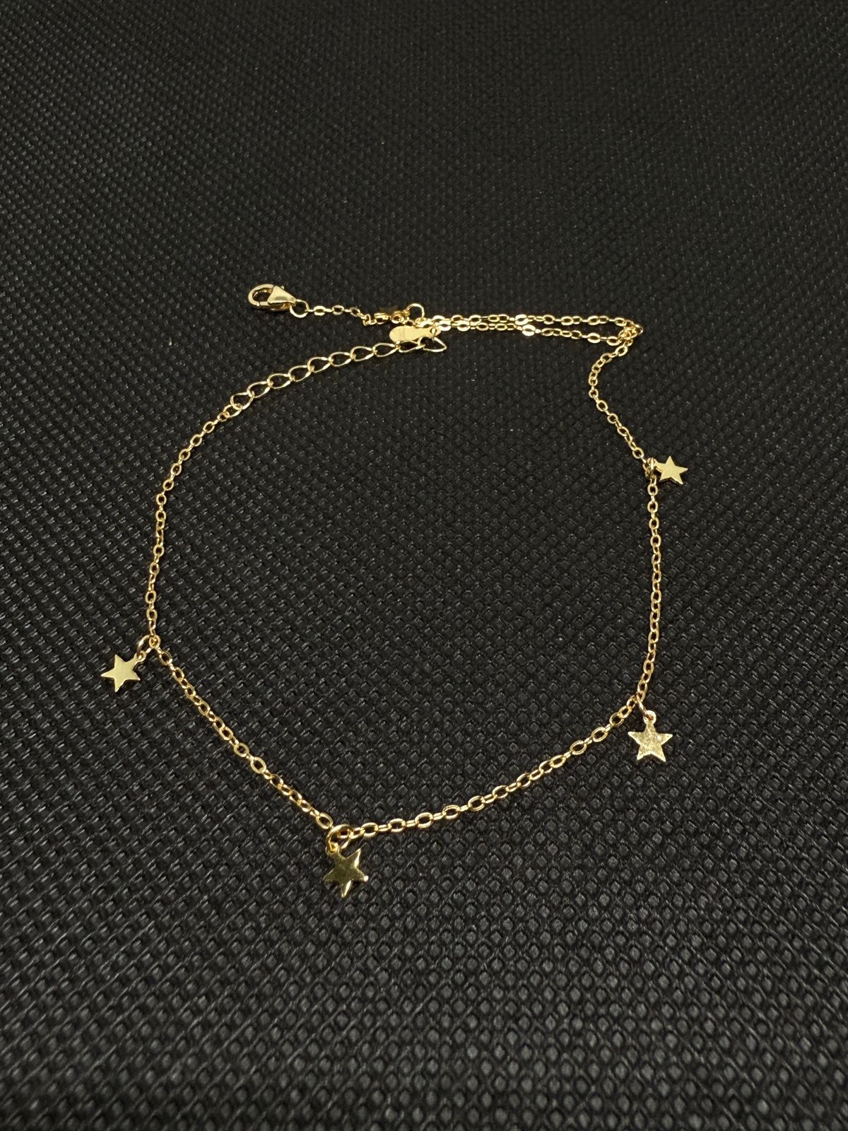 Star charm anklet