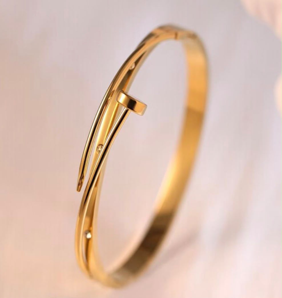 Luxe Nail Cuff Bracelet