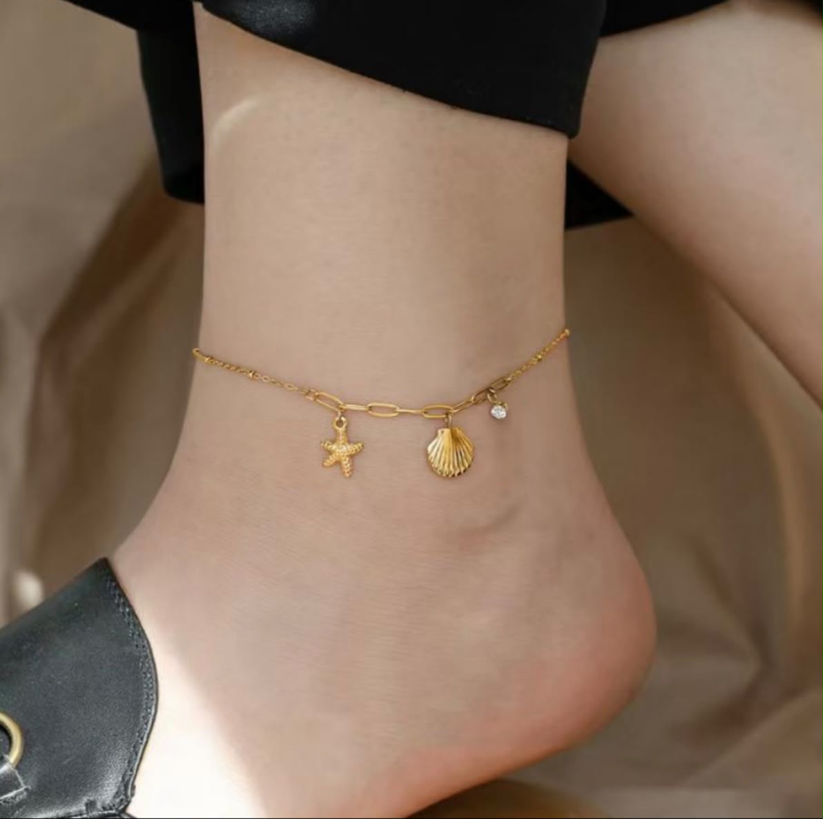Ocean Charm Anklet