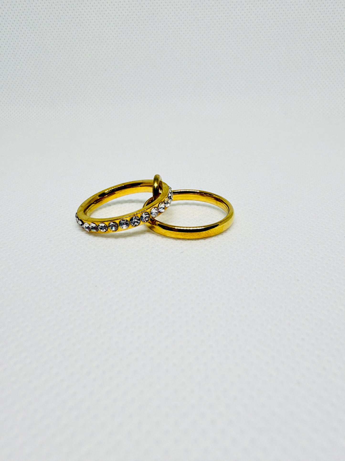 Double inlaid ring