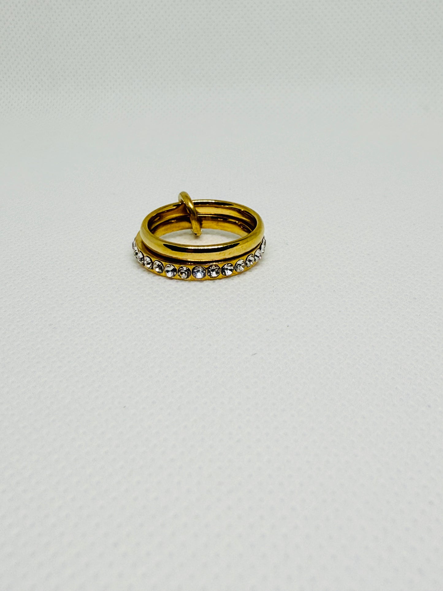 Double inlaid ring