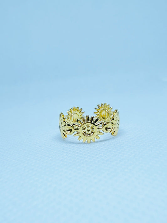 Sunflower ring