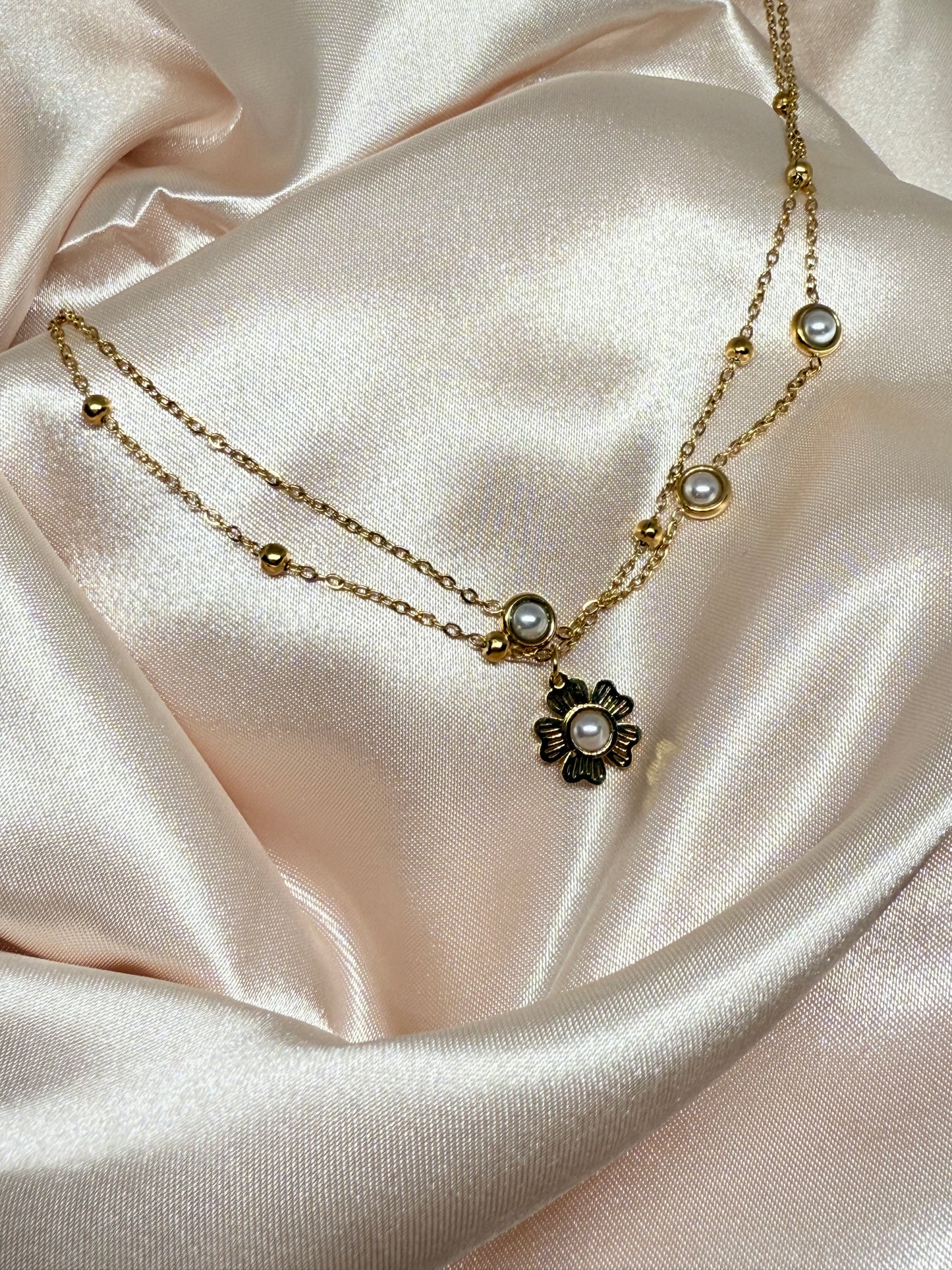 American fashion double layer anklet