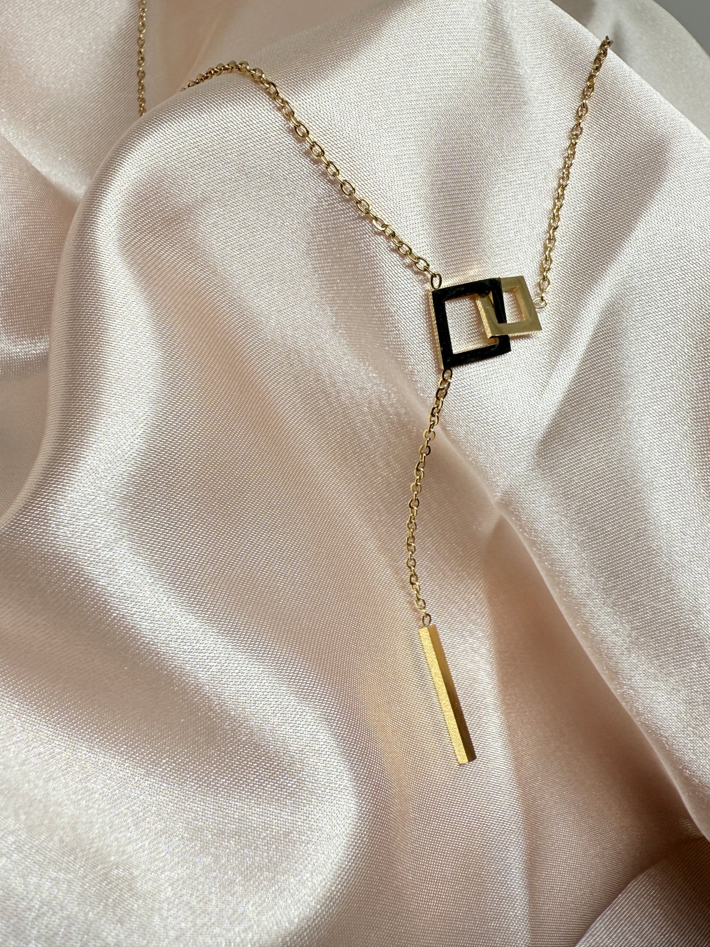 Square buckle pendant
