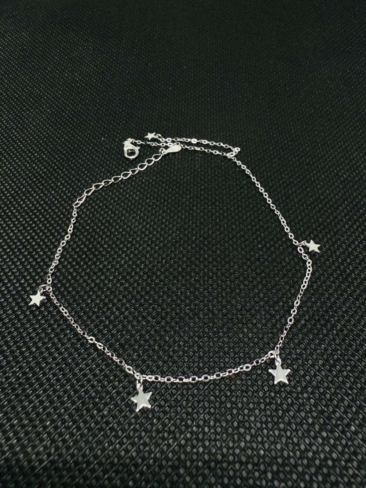 Star charm anklet